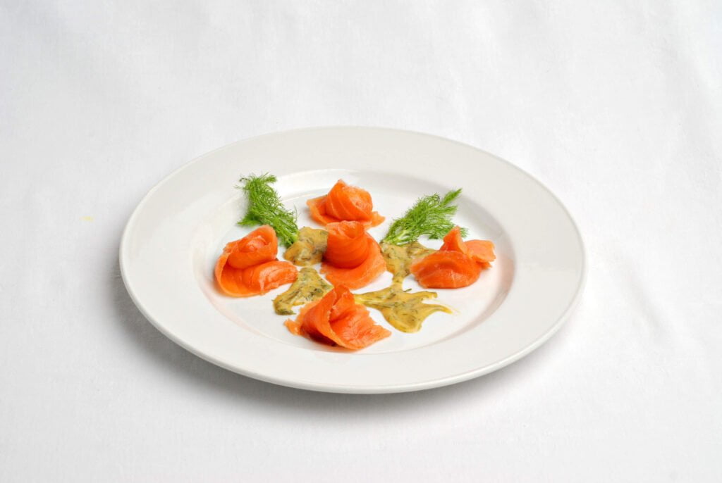 Marinated salmon gravlax with mustard and dill | A WAVE OF FLAVOURS